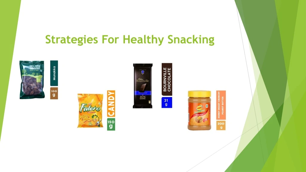 strategies f or healthy snacking