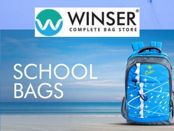 Best Wholesale School Bags in Kochi - WinserBags