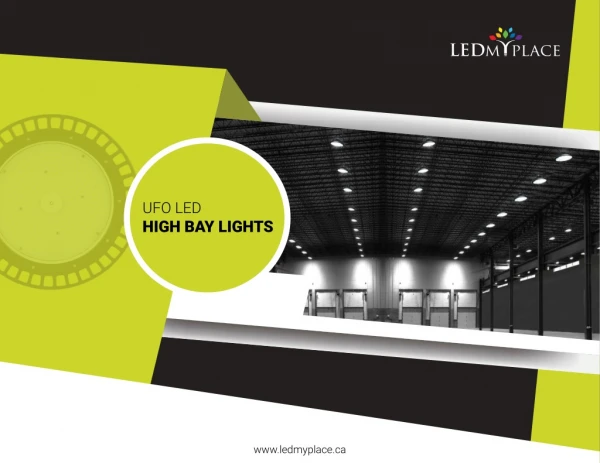 Install LED UFO High Bay Light for Indoor Lighting