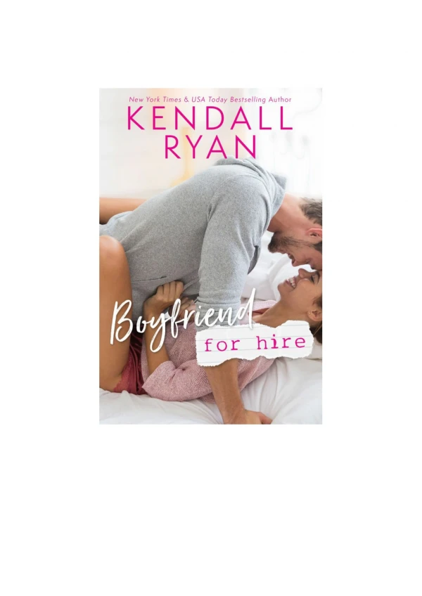 [PDF] Boyfriend For Hire By Kendall Ryan Free Downloads