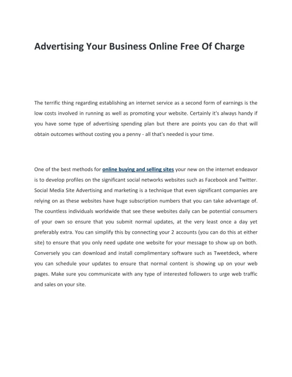 Advertwide | Free Ad Posting Website | Global Buying & Selling Site