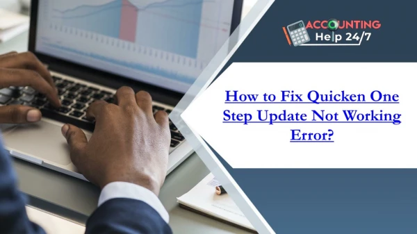 Fix Quicken One Step Update Not Working Error