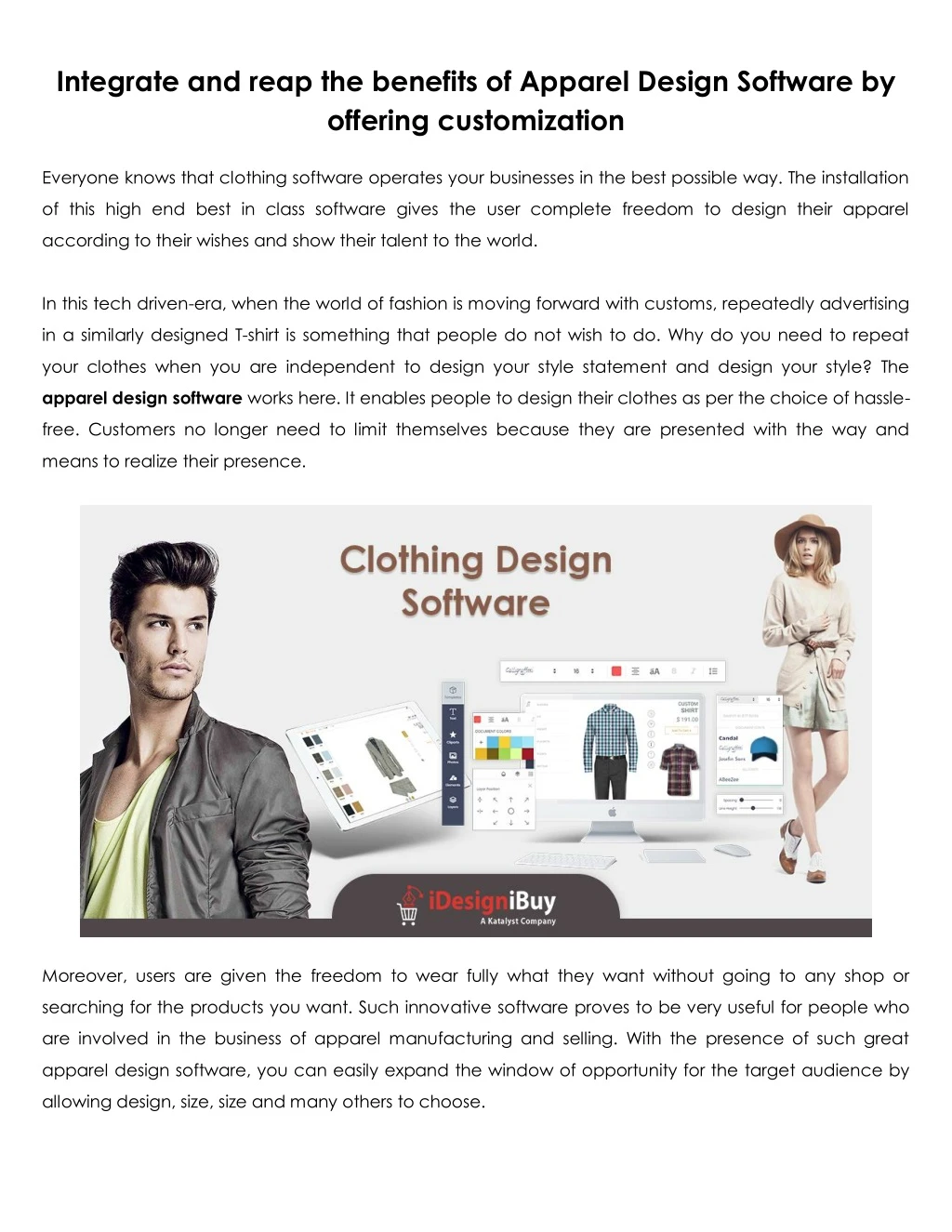 integrate and reap the benefits of apparel design