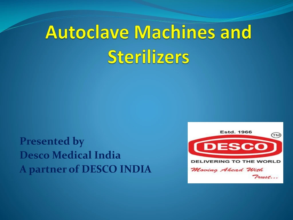 autoclave machines and sterilizers