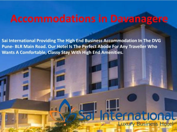 Hotels in Davangere