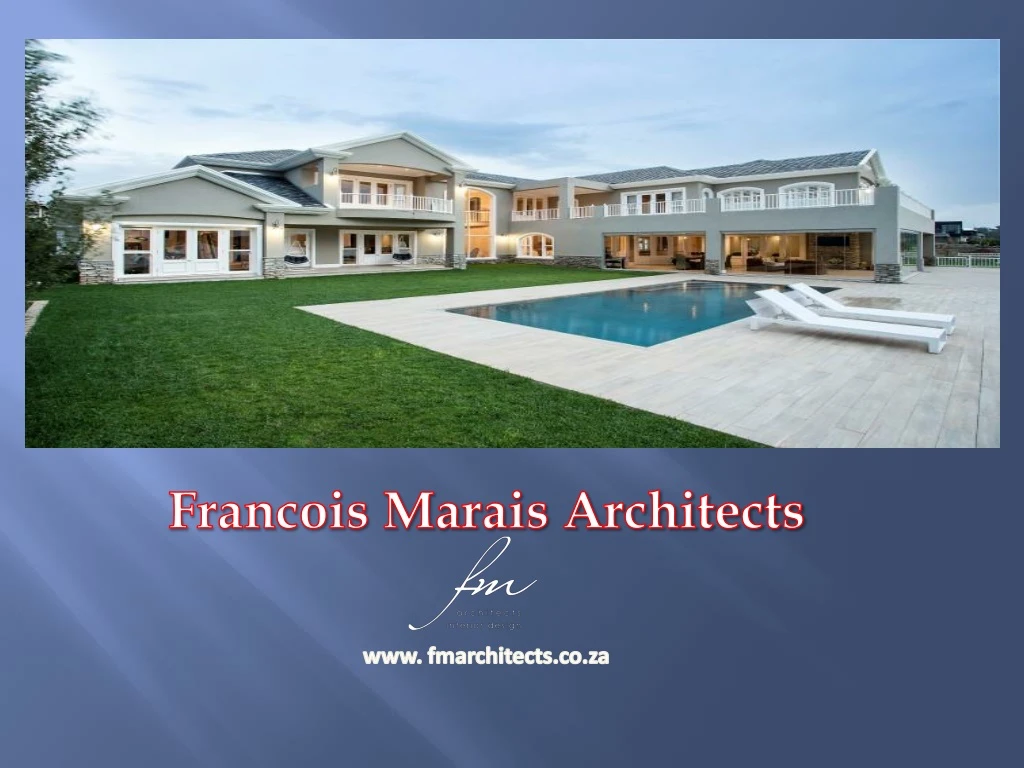 francois marais architects www fmarchitects co za