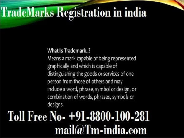 Logo Design and Registration Services in India!