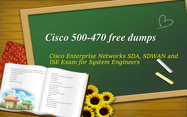 Cisco 500-470 exam practice test