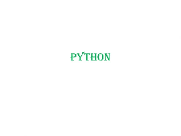 online training for python