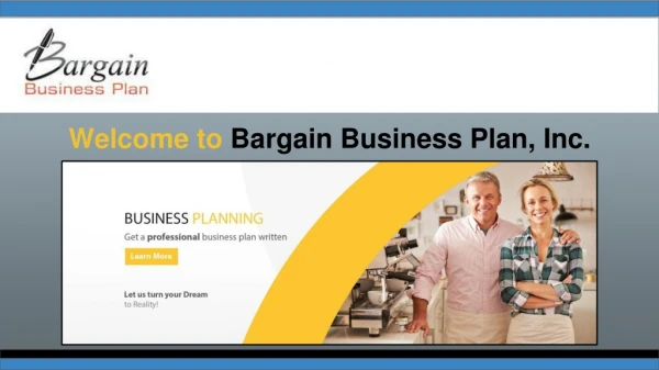 Bargain Package | Bargain Business Plan, Inc.