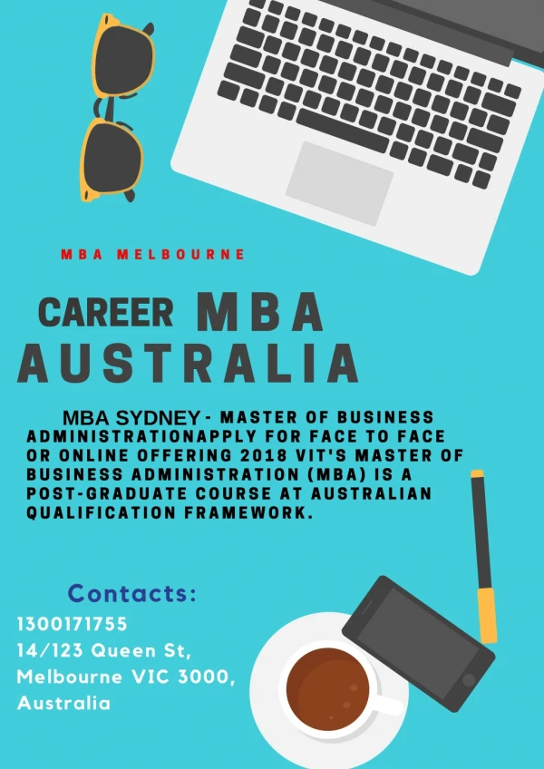 Online MBA in Australia