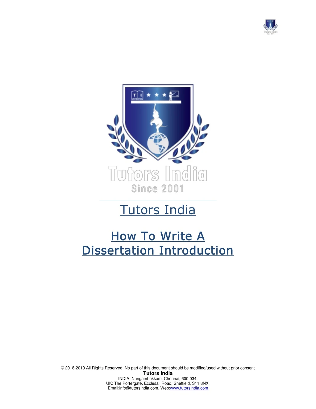 tutors india how to write a how to write