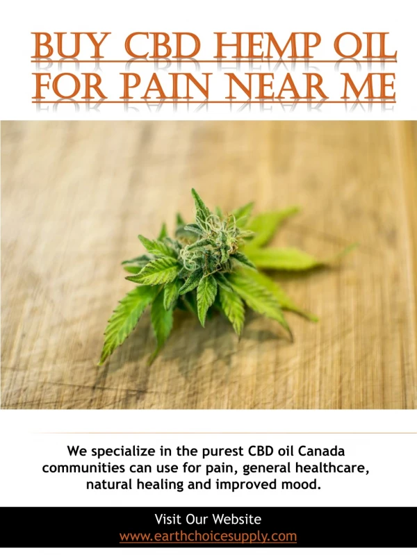 Buy cbd hemp oil for pain near me