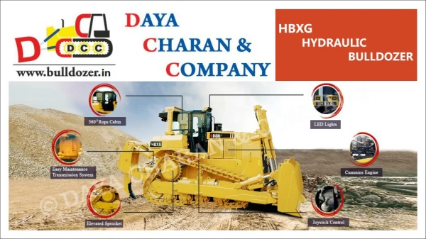 HBXG New Technology Hydraulic Bulldozer
