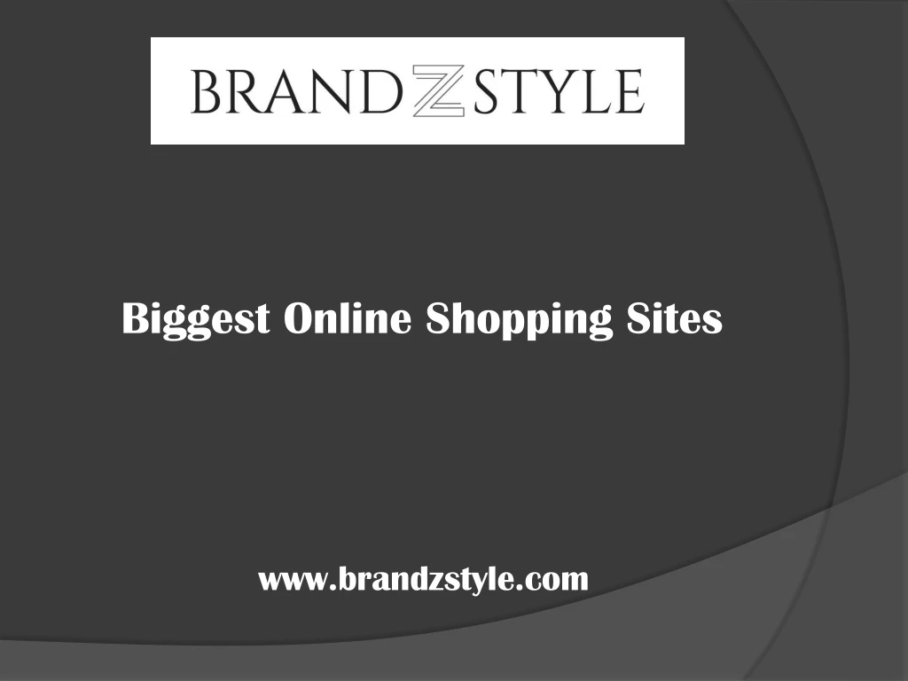 biggest online shopping sites