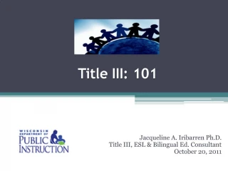 Title III:101 - slide 1