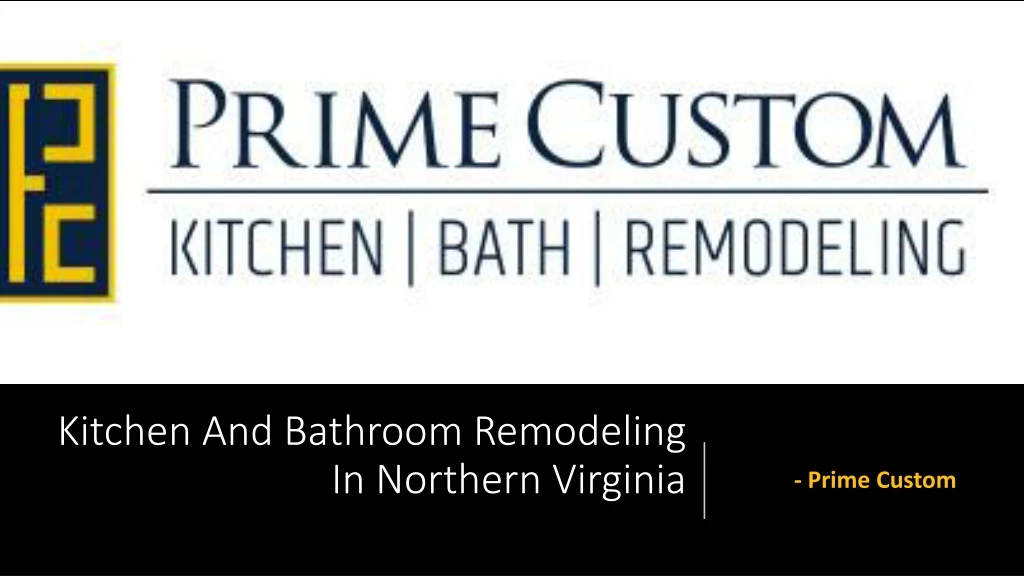 kitchen and bathroom remodeling in northern virginia