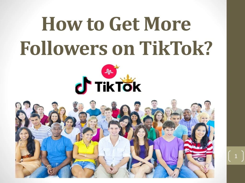 how to get more followers on tiktok