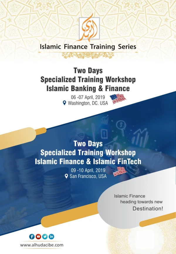 Two Days Specialized Training Workshop on Islamic Banking & Finance in Washington, DC. USA