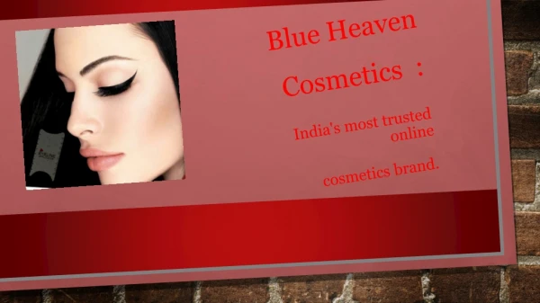 Buy Coolest Indian Brown Eyeliners From Blue Heaven Cosmetics