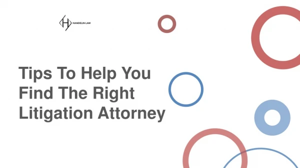 How To Hire The Perfect Litigation Attorney?