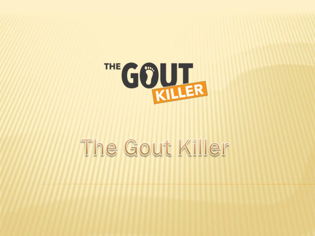 the gout killer