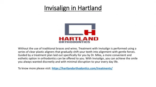 Invisalign in Hartland