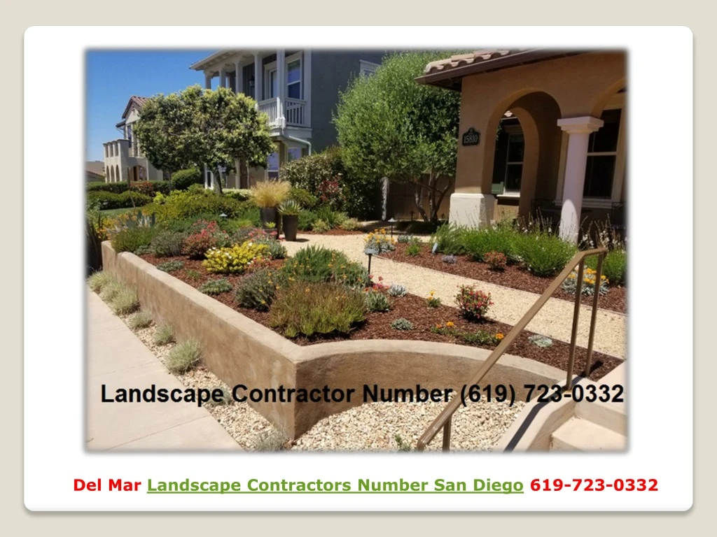 del mar landscape contractors number san diego