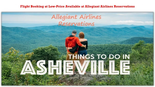 Book Cheap Air-Tickets At Allegiant Airlines Reservations