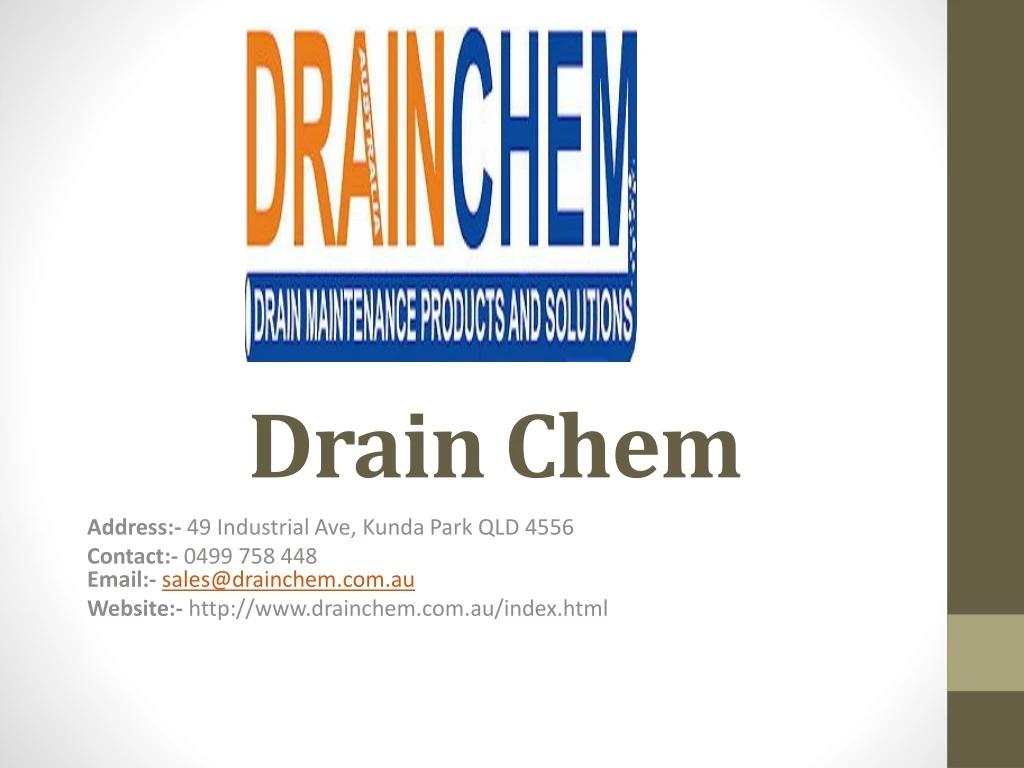 drain chem