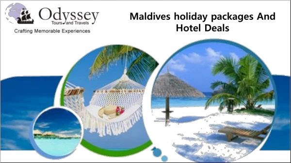 Maldives holiday packages And Hotel Deals