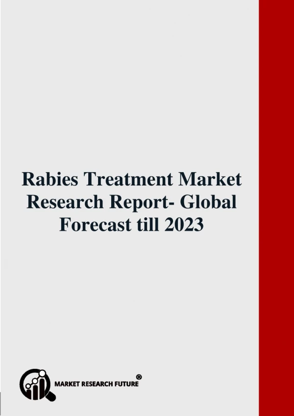 Rabies Treatment Market Research Report- Global Forecast till 2023