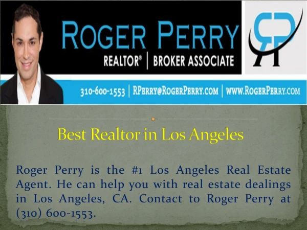 best realtor in los angeles