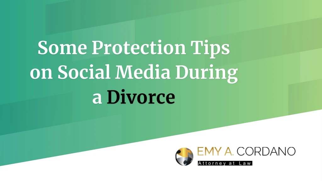 some protection tips on social media during
