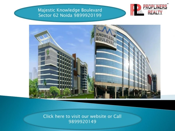 Majestic 3c knowledge boulevard noida 9899920199 office space for rent in noida