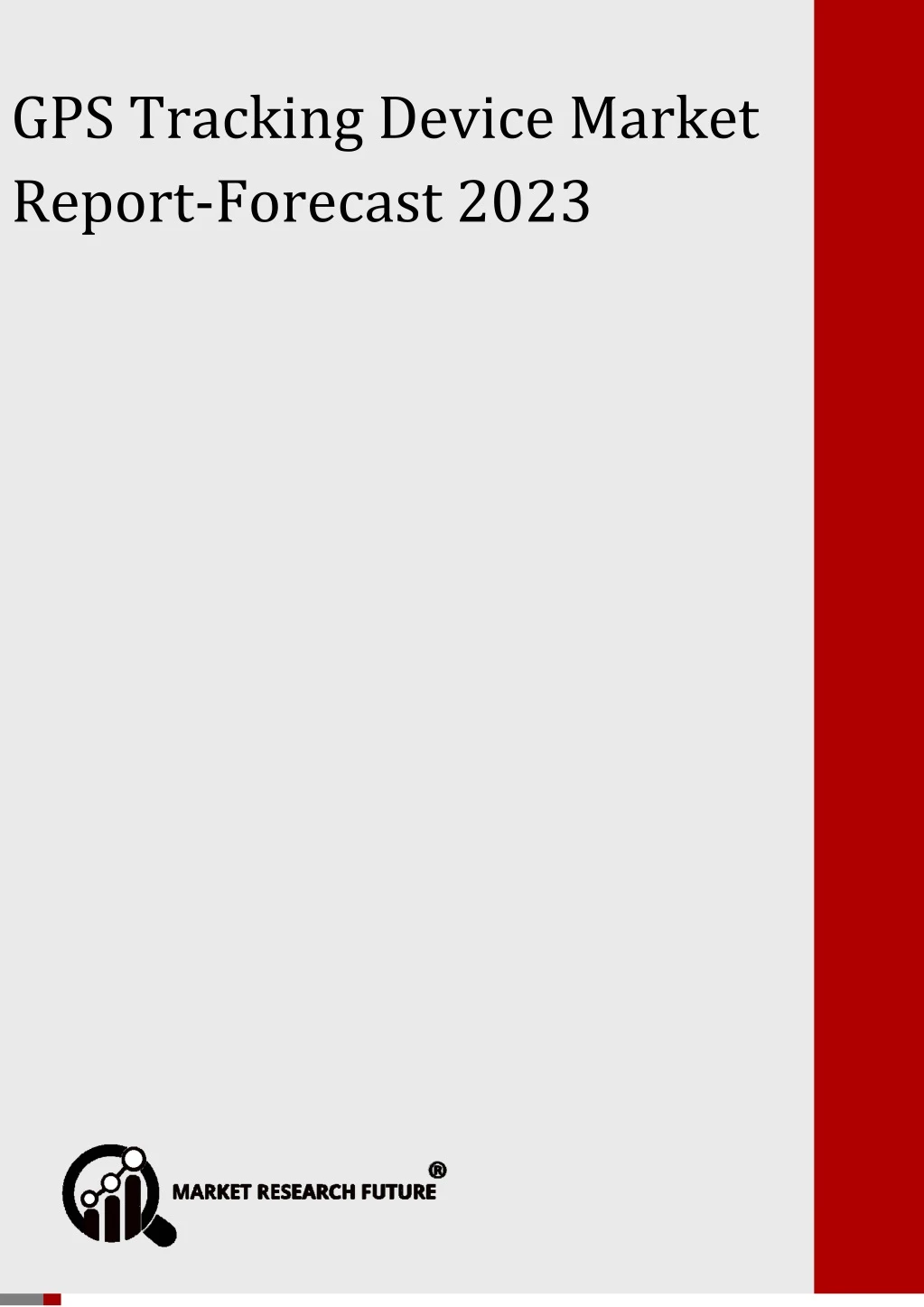 gps tracking device market forecast 2023