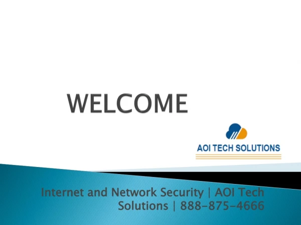 Internet and Network Security | AOI Tech Solutions | 888-875-4666
