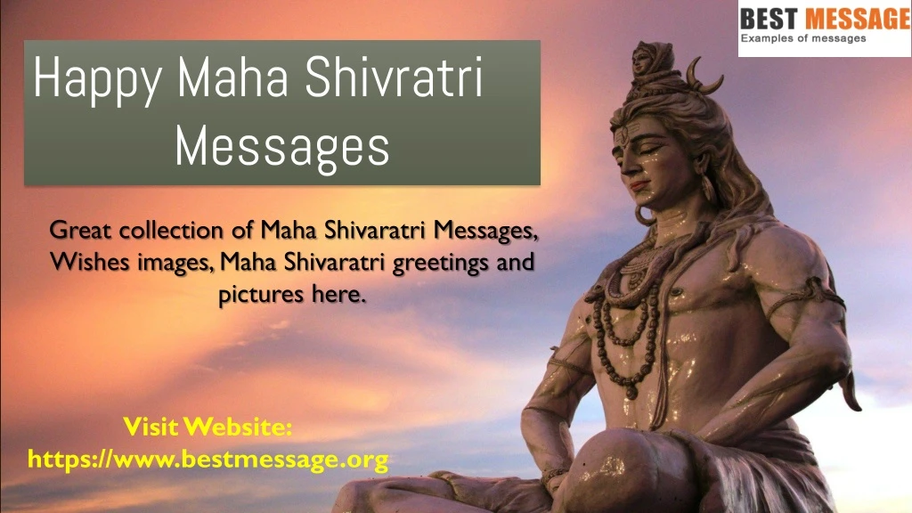 happy maha shivratri messages