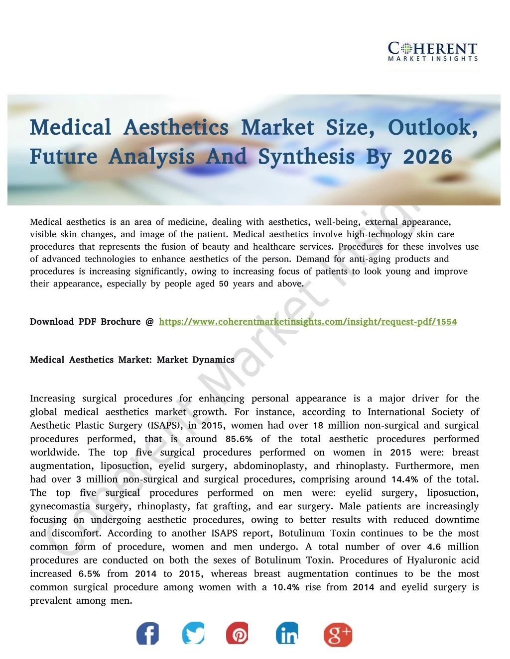 medical aesthetics medical aesthetics market size