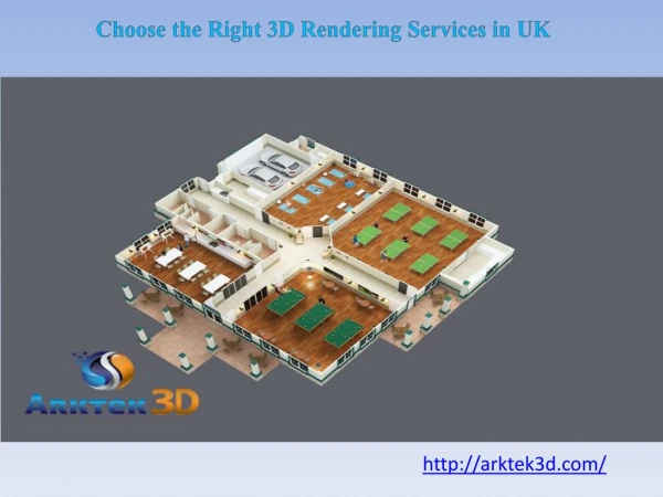3D Rendering Services UK