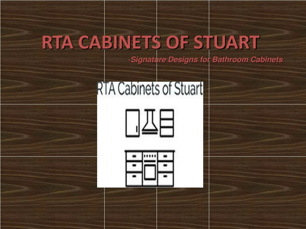 rta cabinets of stuart