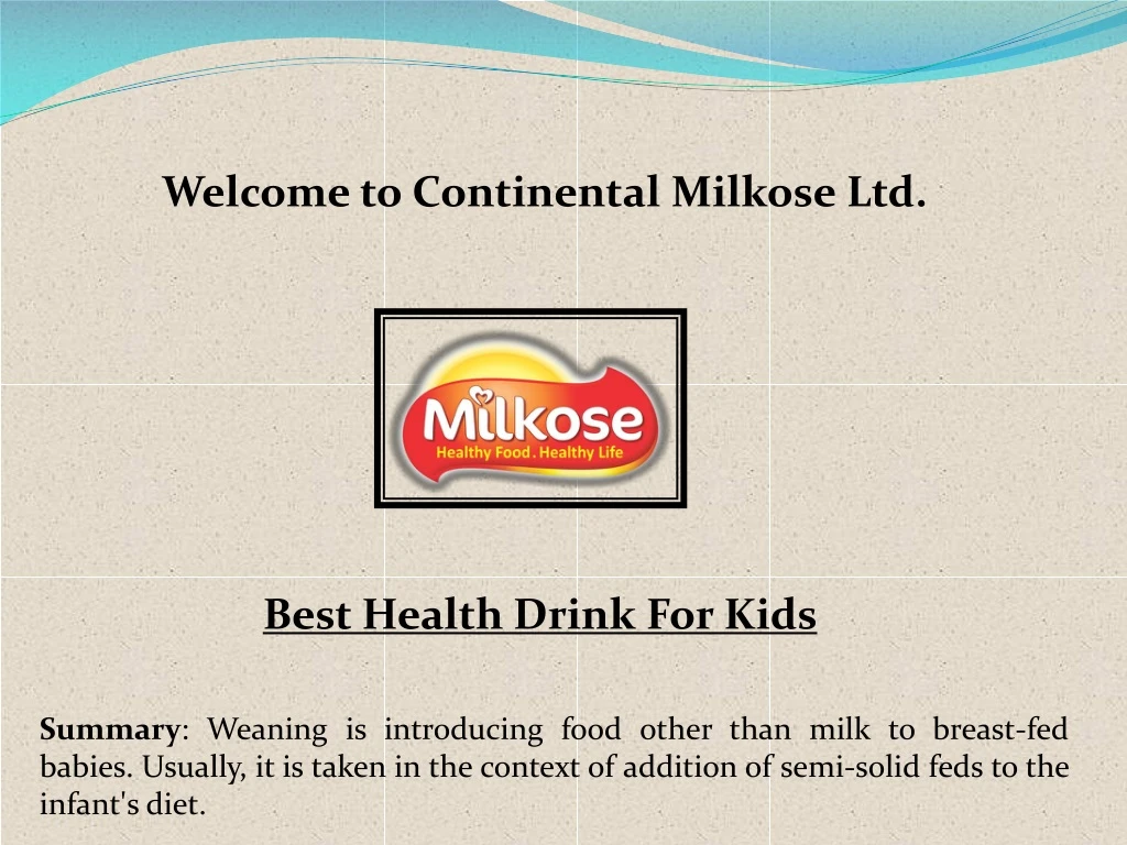 welcome to continental milkose ltd