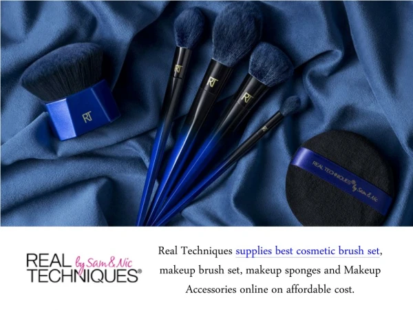 Expert Make-up Brush Set purchase from Real Techniques