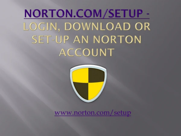 Norton.com/setup