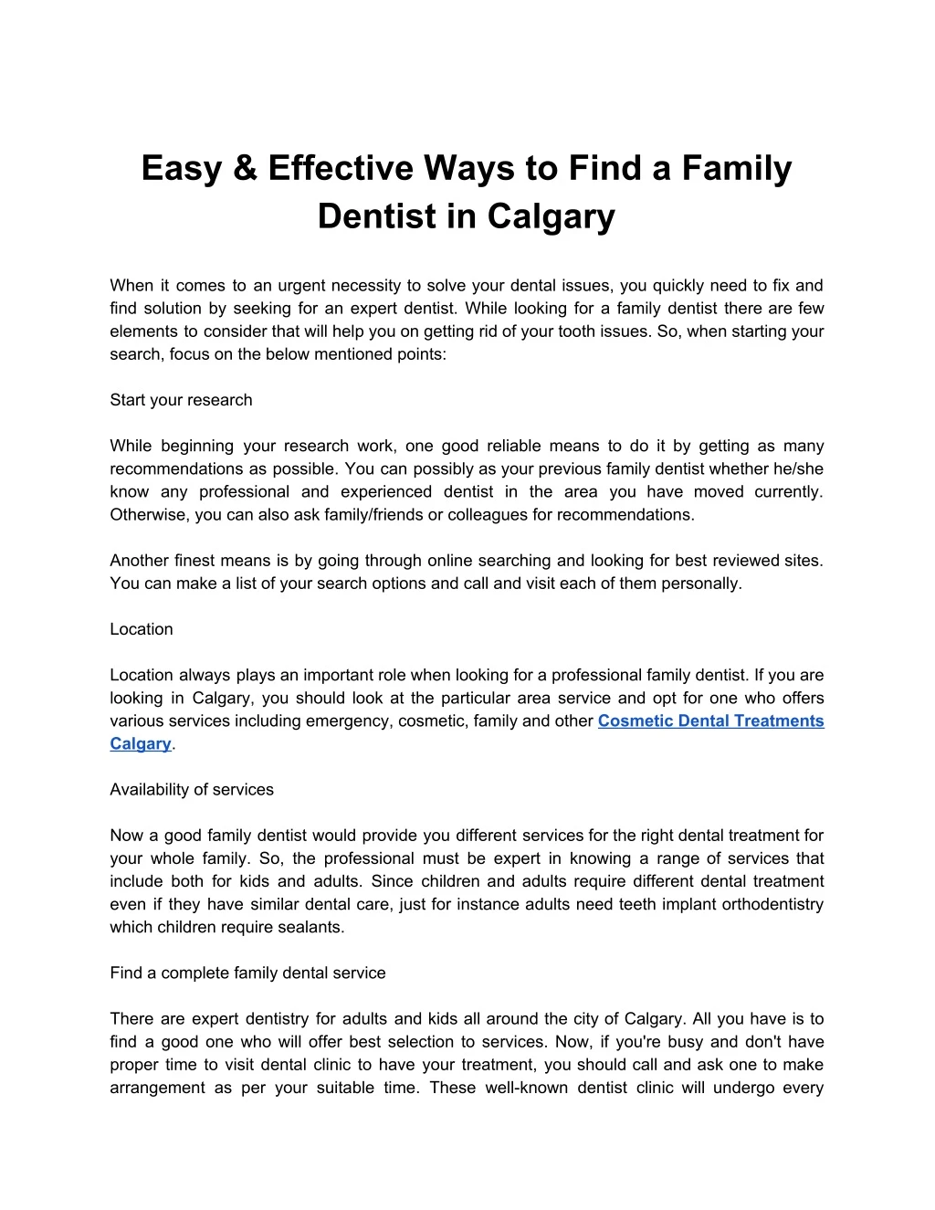 easy effective ways to find a family dentist