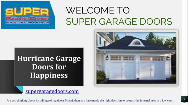 Garage Door Service Miami FL