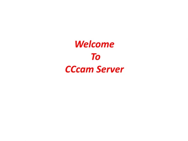 CCcam Server - Best CCcam Provider in Europe Premium Server Access