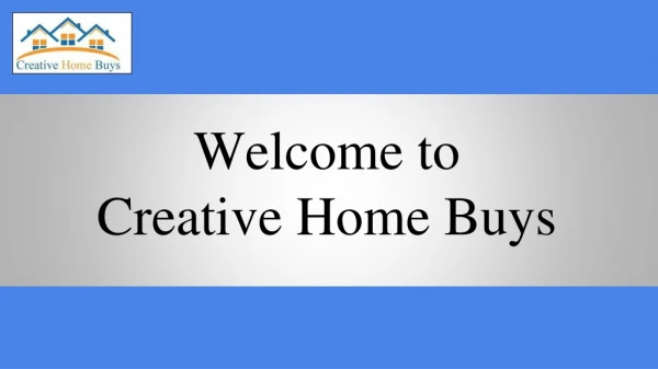 Simple Process for Sell Your Home | Creative Home Buys