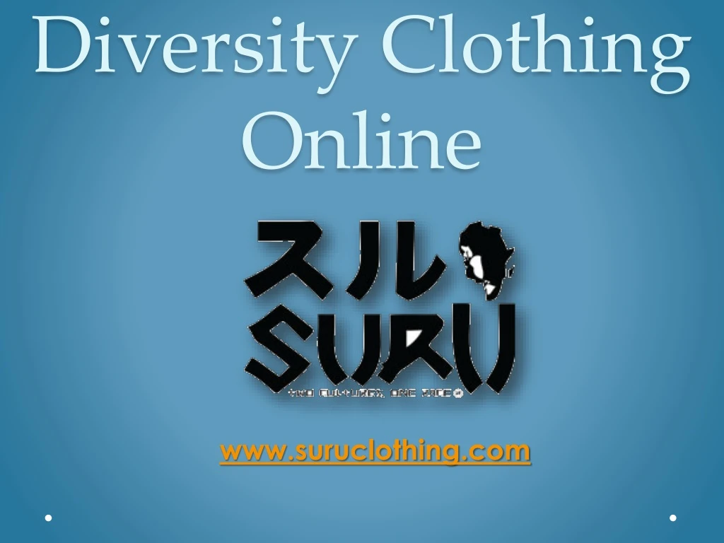 diversity clothing online