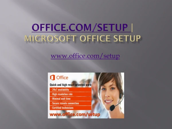 office.com/setup